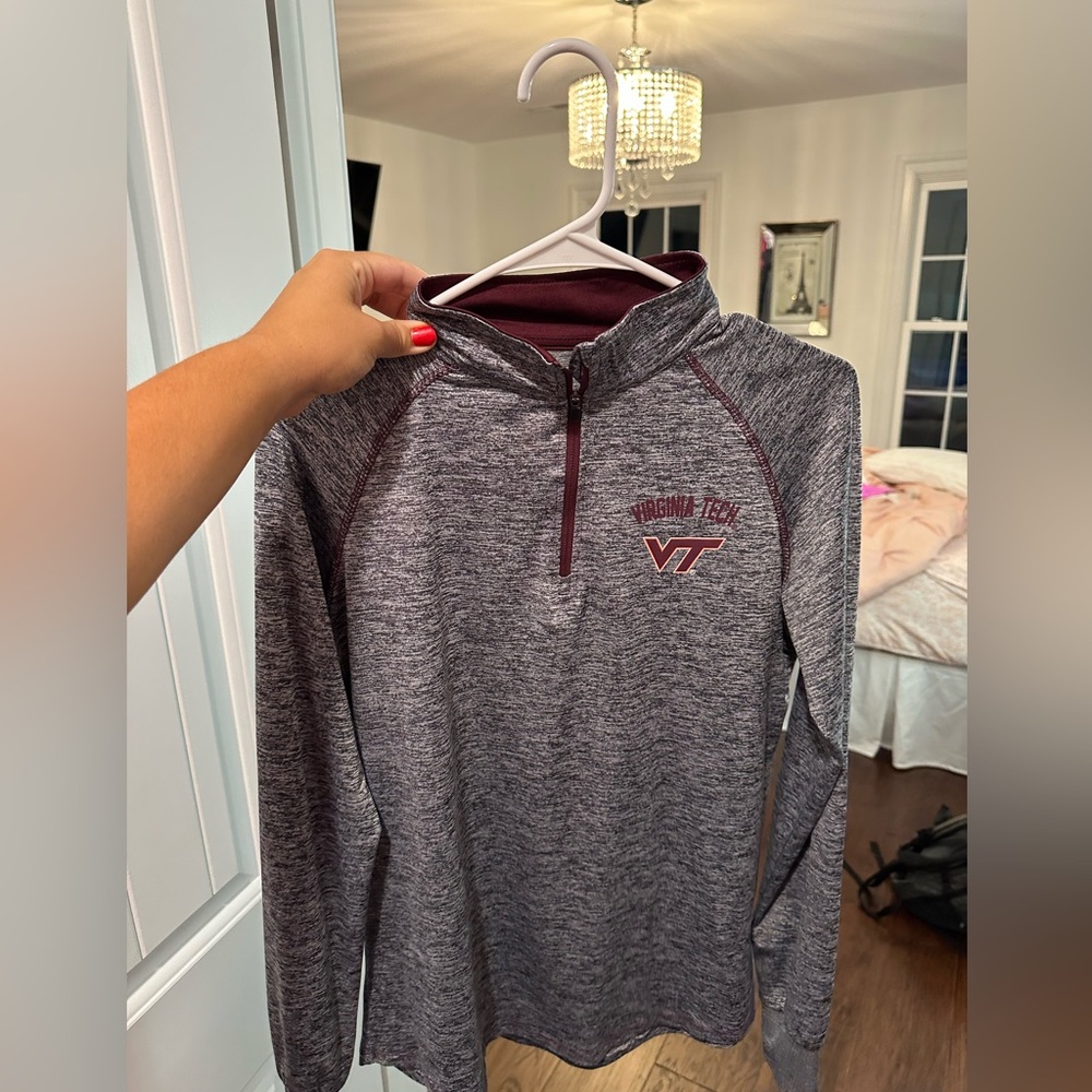 virginia tech quart zip